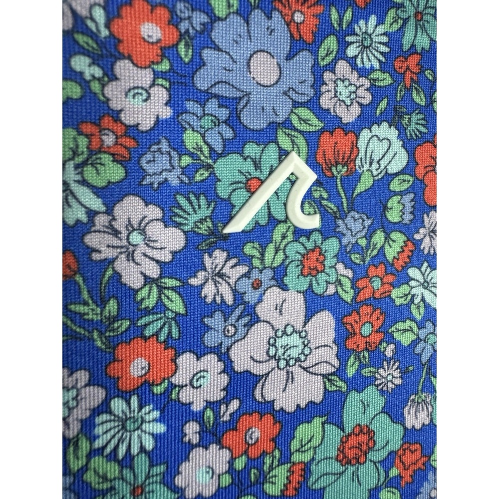 New Redvanly Louis Polo Golf Shirt Multicolor Floral All Over Print XL NWT - Picture 4 of 5